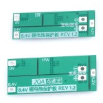 2S 20A BMS 7.4V 8.4V 18650 Lithium Battery Protection Board Cell ModuleHHLO